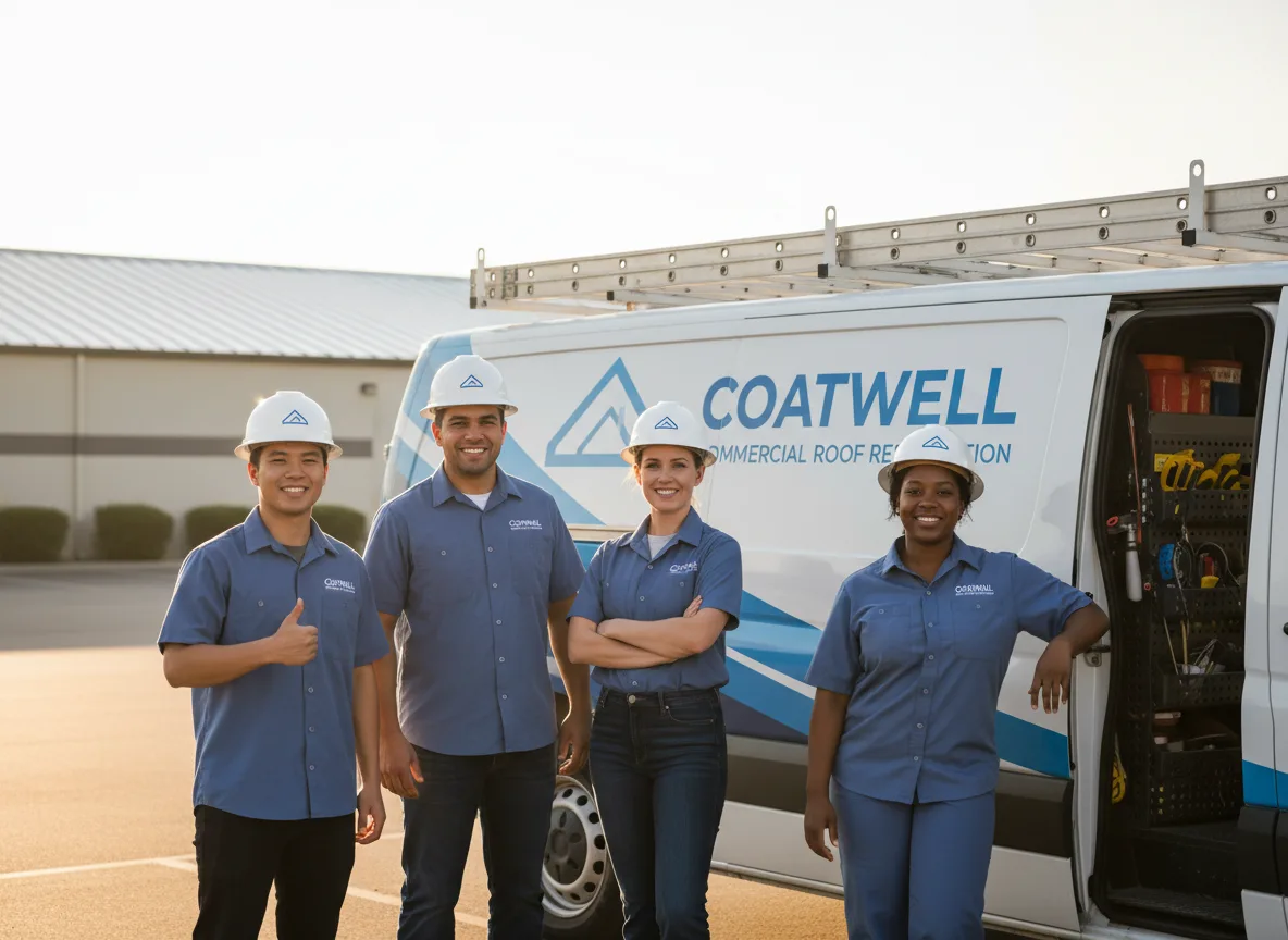 Commercial roof coating company in Jeffersonville, VT